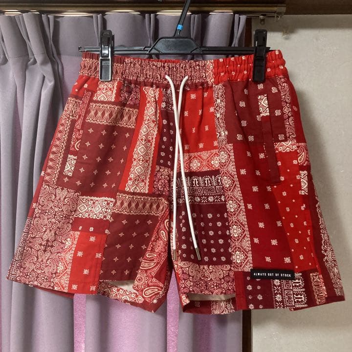 ALWAYS OUT OF STOCK ショートパンツ ペイズリーショーツ