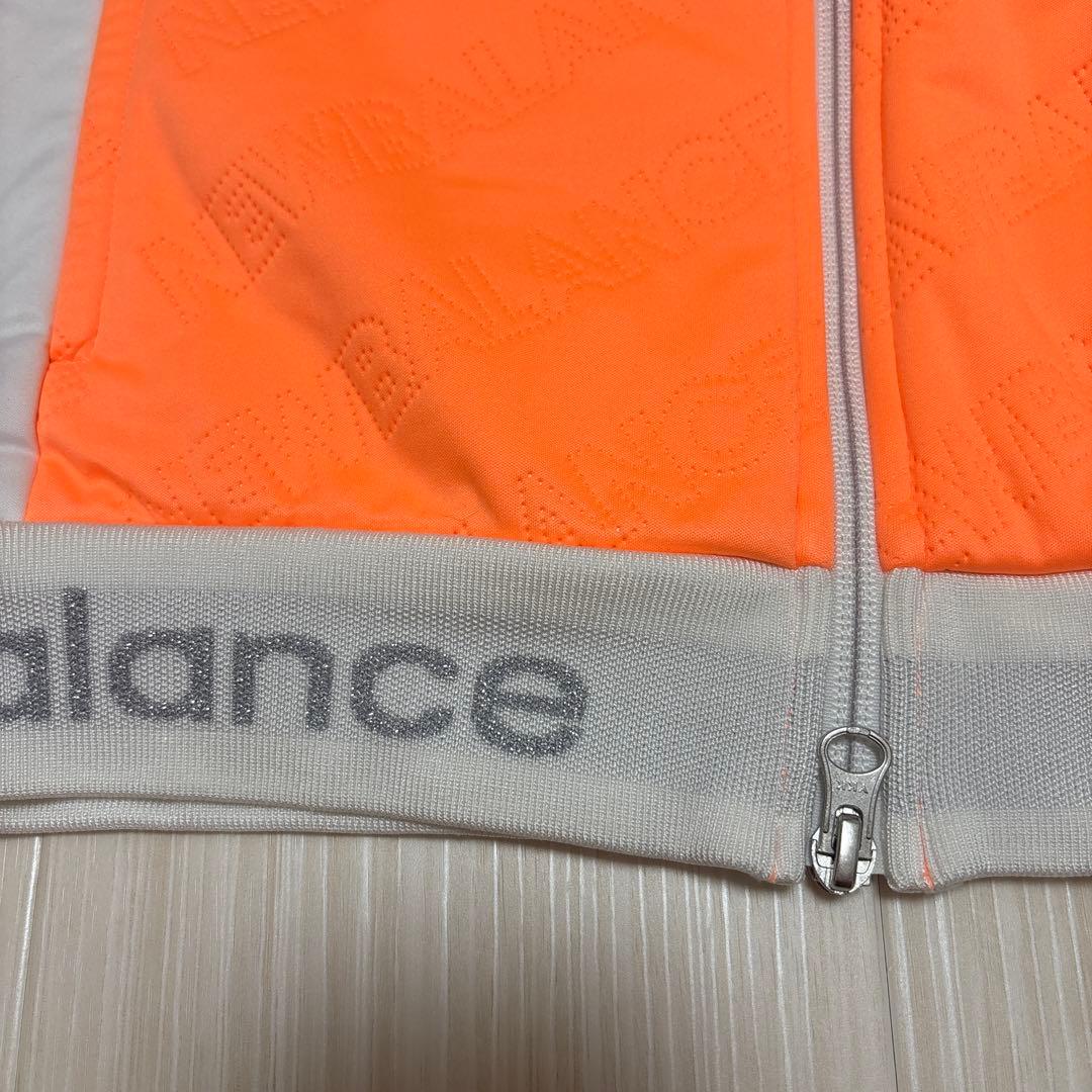 美品　ニューバランス　ゴルフ　セットアップ　防風　防寒　レディースウェア　裏起毛