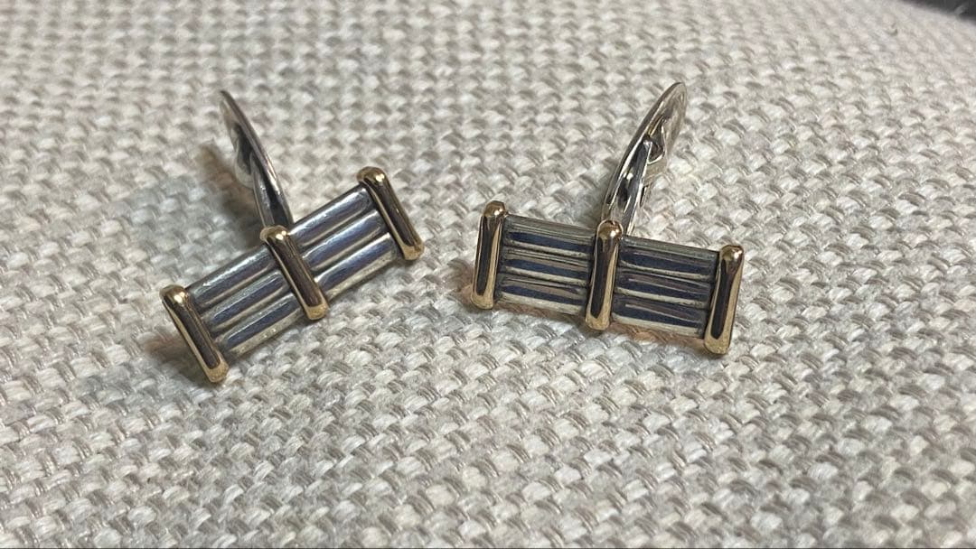 ティファニーコンビカフス14k/925