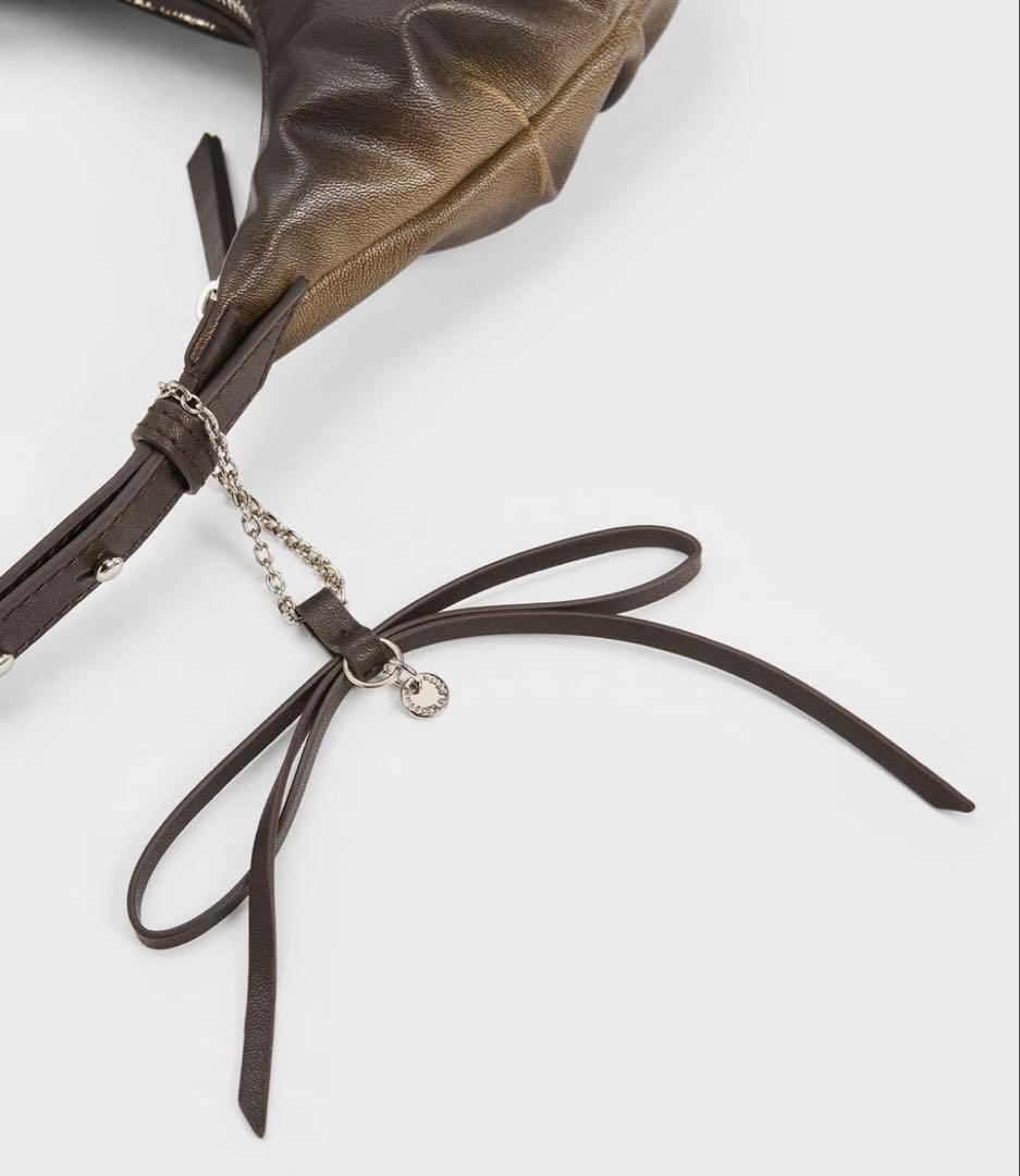 チャールズアンドキース CHARLES & KEITH バッグ ブラウン