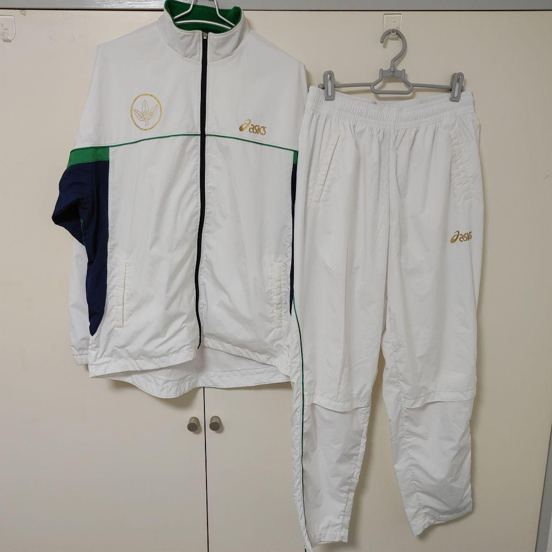 関東学院大学 asics ジャージ上下セット ホワイト