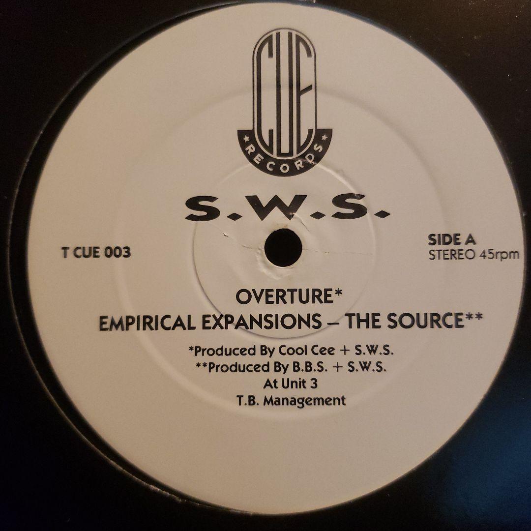 洋楽 S.W.S. EP 1990 UK HIPHOP 12inch