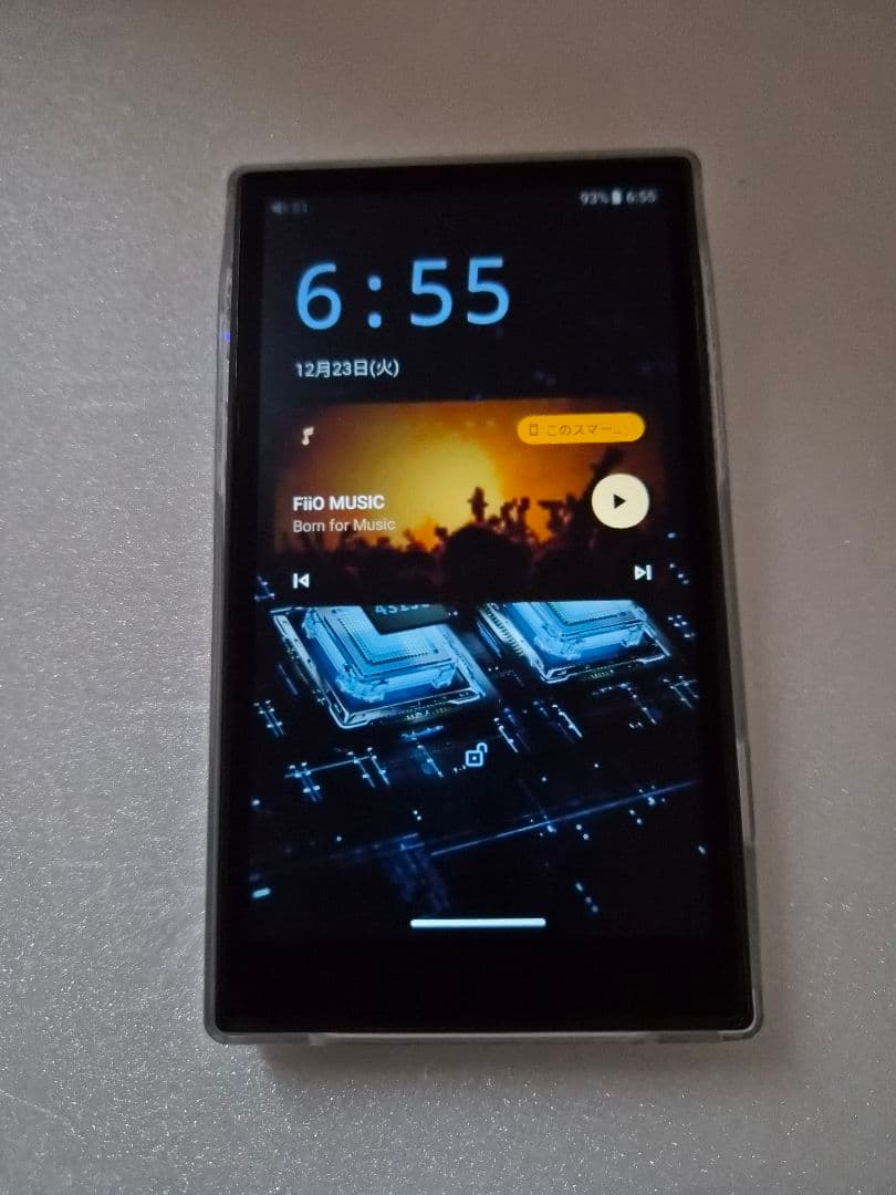 FIIO-JM21[ハイレゾ対応]黒　レザーケース　microSD512GB付