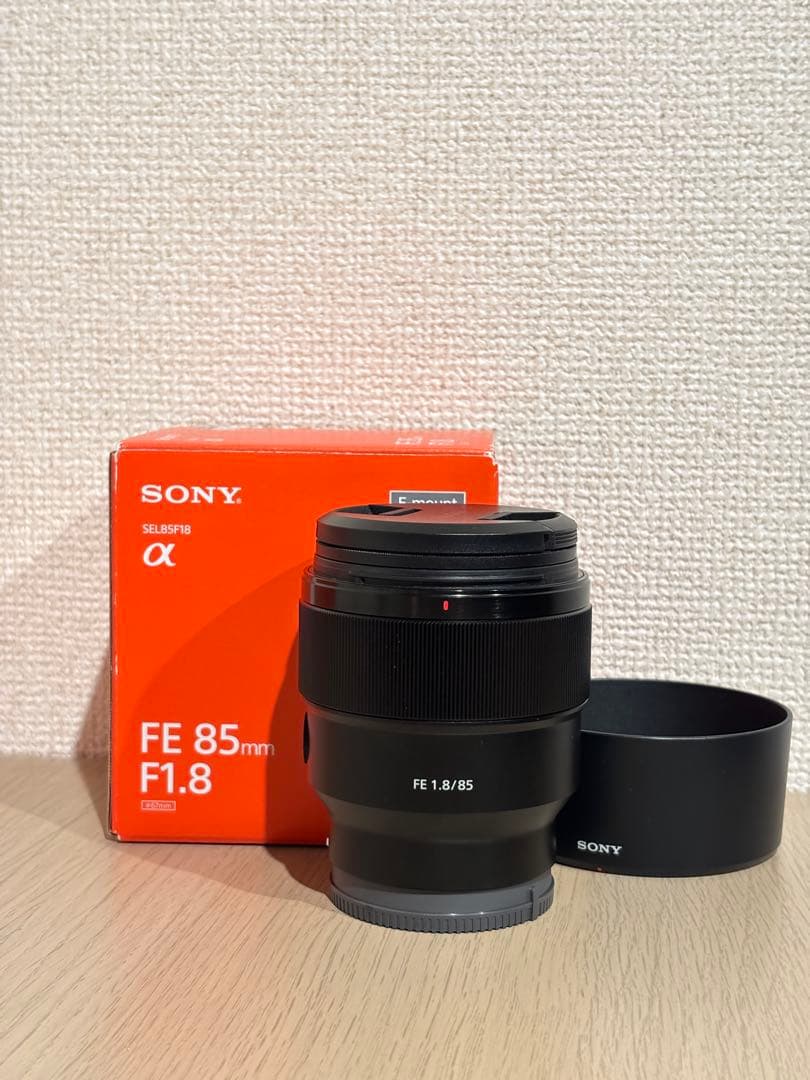SONY FE 85mm F1.8 レンズ