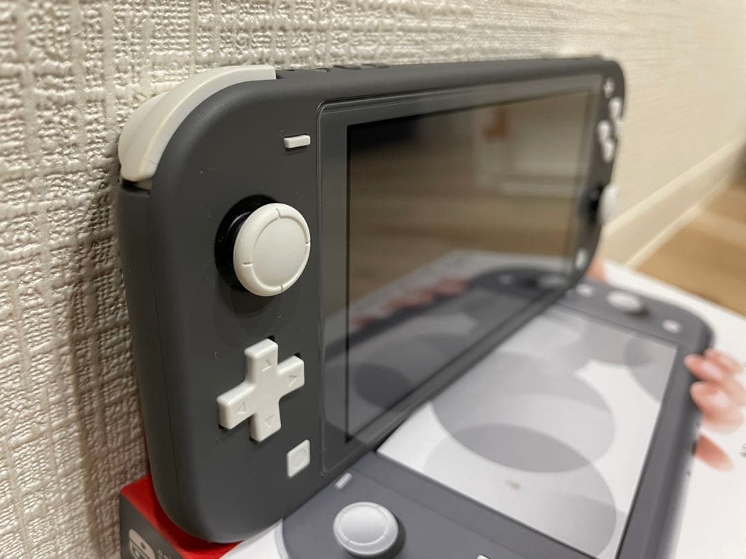 Nintendo Switch Lite グレー 箱,ソフト,充電器,フィルム