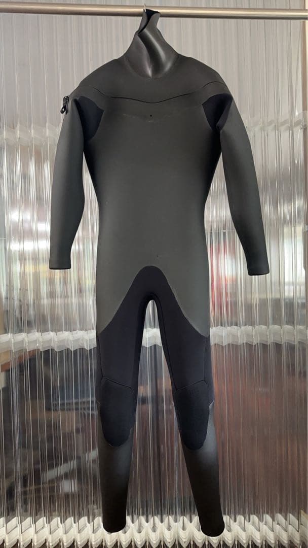 セミドライ　オールブラック　5/3mm ウェットスーツ　レガシー