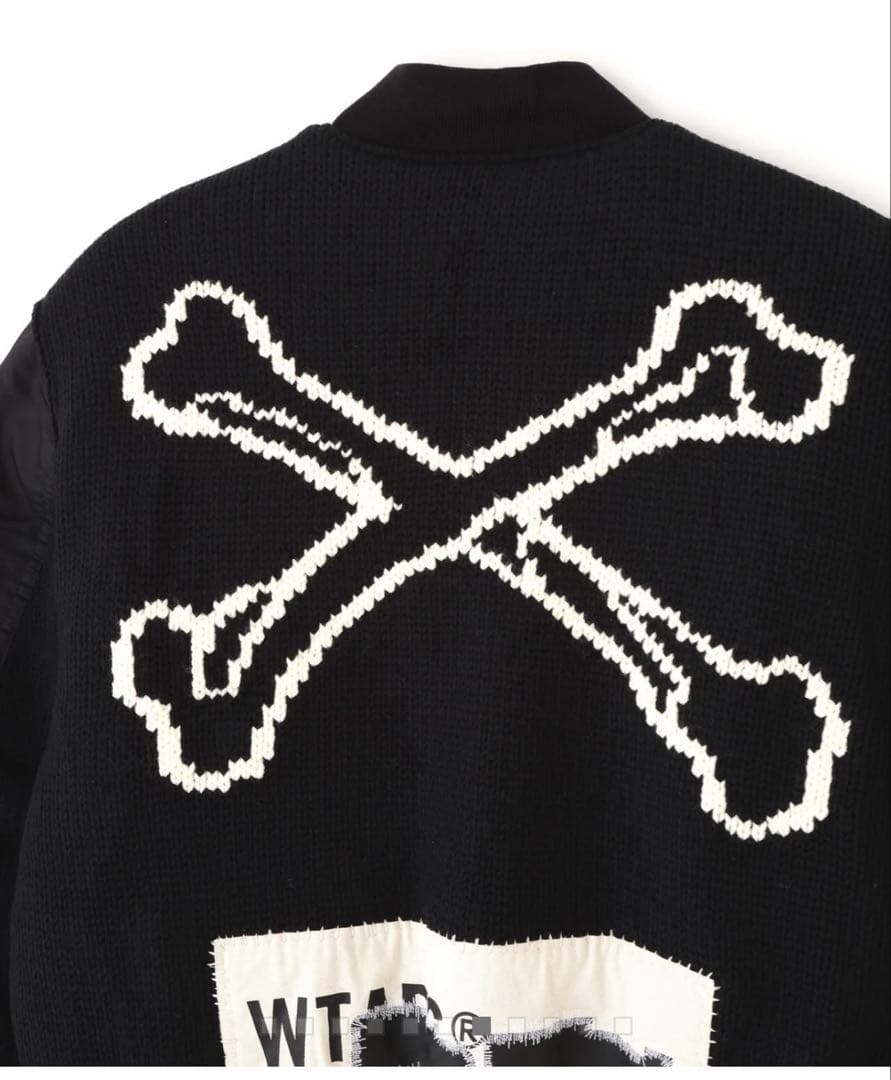 WTAPS MA-1 ブラックジャケット　サイズL