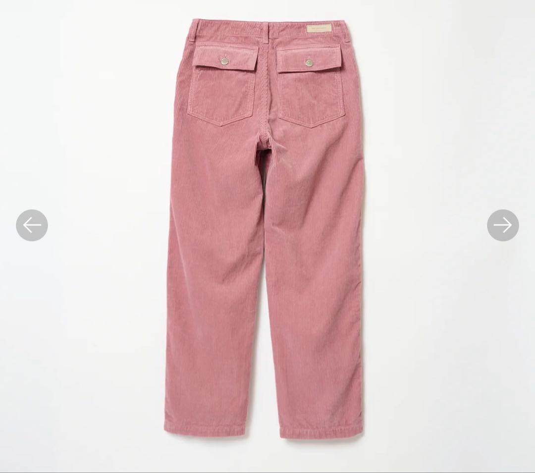 SHISHIKUI コーデュロイベイカーパンツ　サイズ30 ピンク