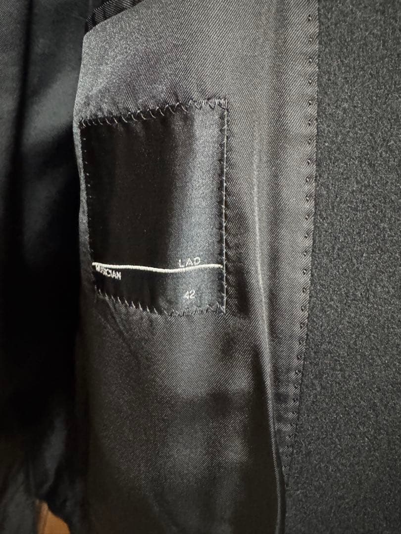 Lad musician 18aw ビッグチェスターコート