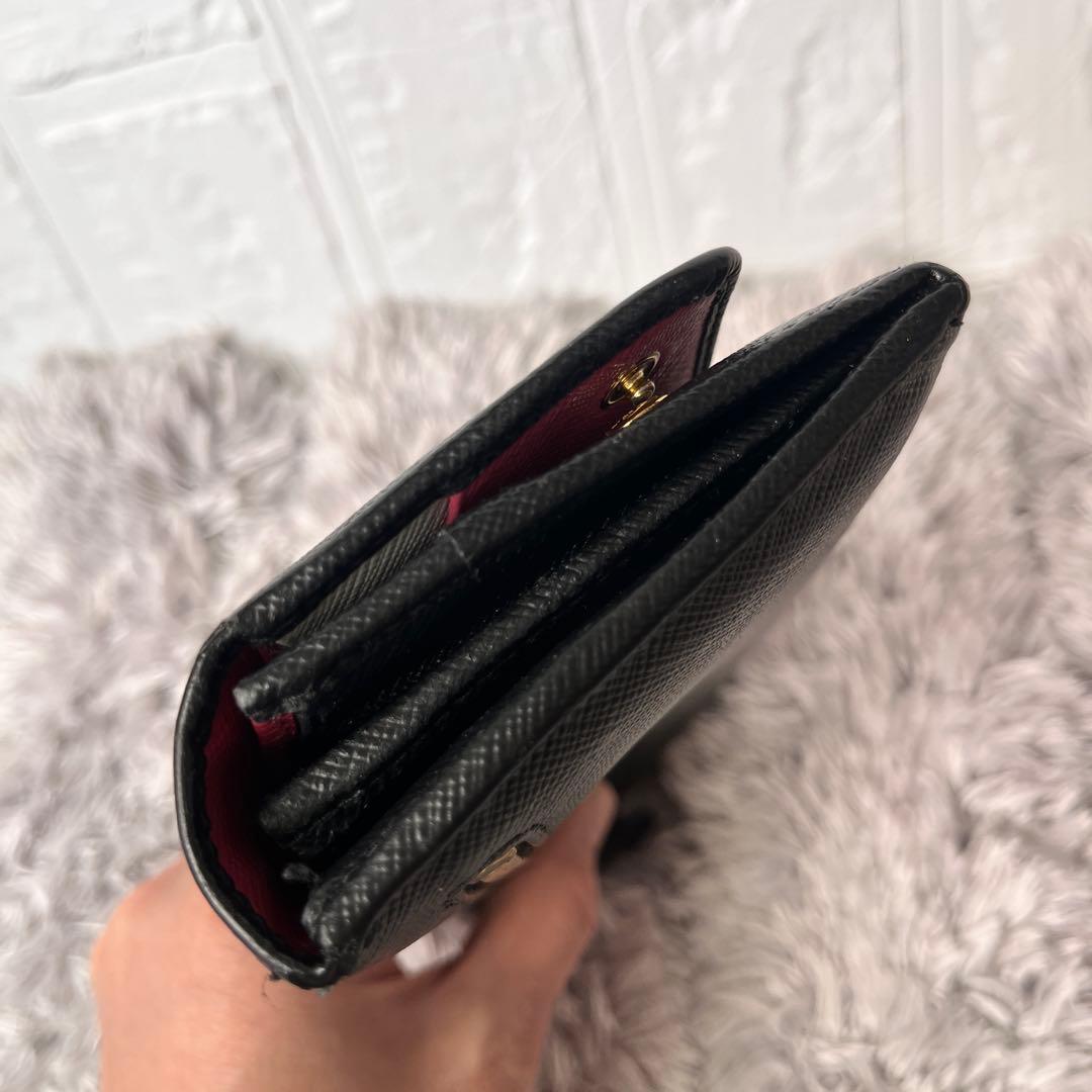 PRADA サフィアーノ　マルチカラー　長財布　メタルロゴ　サフィアーノ