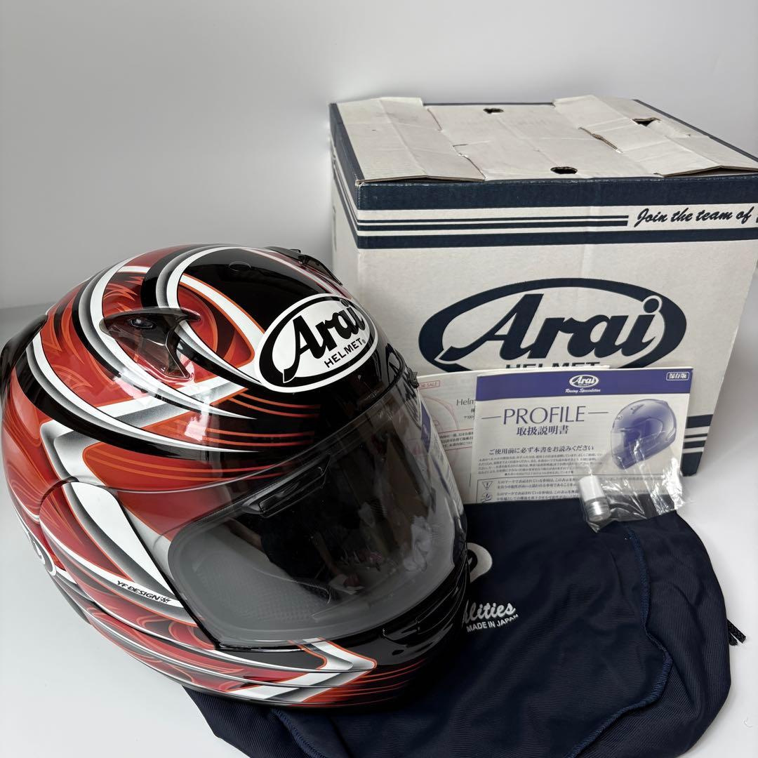 w*u様 Arai PROFILE SPIKE フルフェイスヘルメット　57-5
