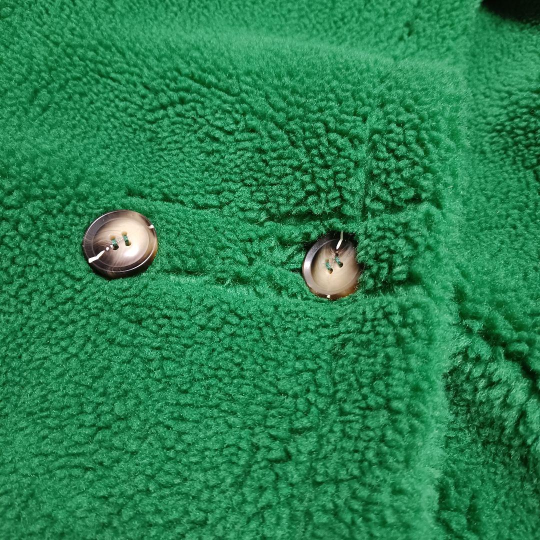 【現行品】美品✨️LIGNAGGIO リナージオ ウール混 フードボアコート 緑