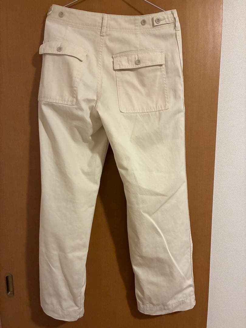 Spick and Span ルーズベイカーパンツ ナチュラル 38