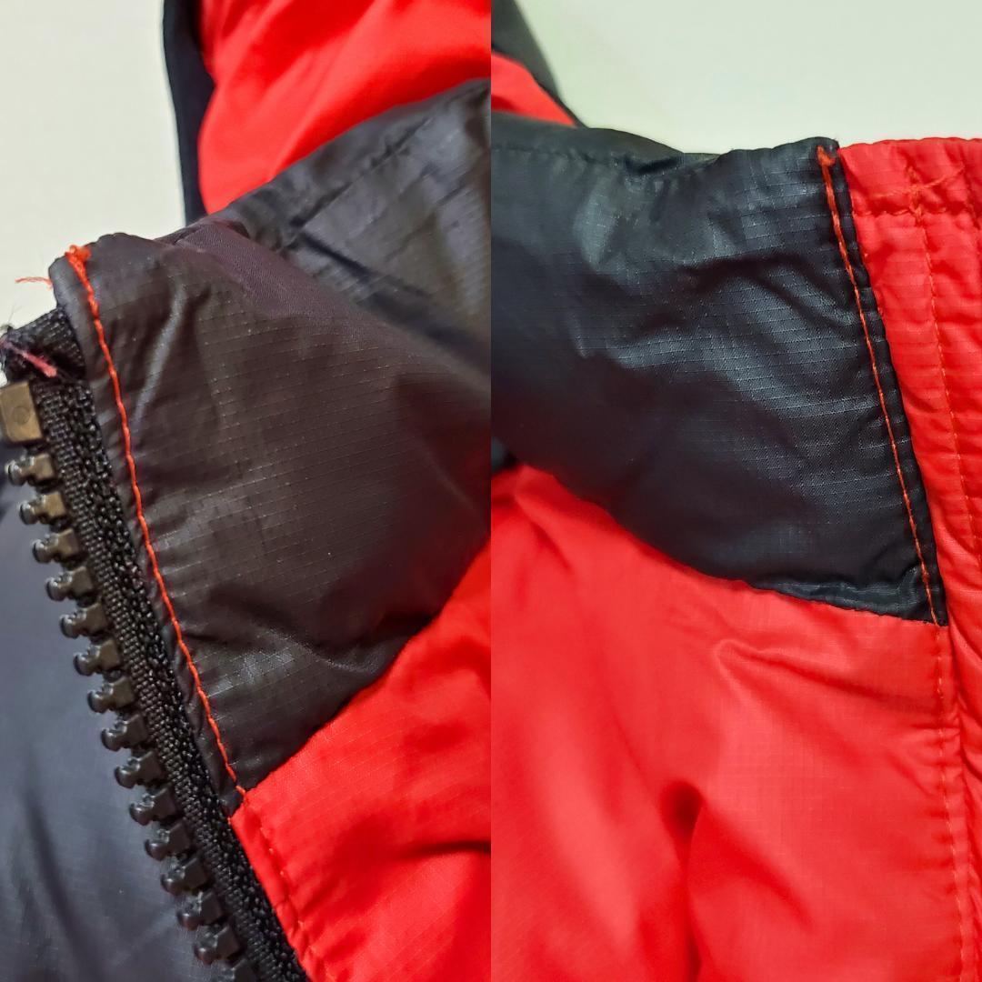 ⭐美品　ノースフェイス　アコンカグアフーディー ダウンジャケット　110　赤防寒