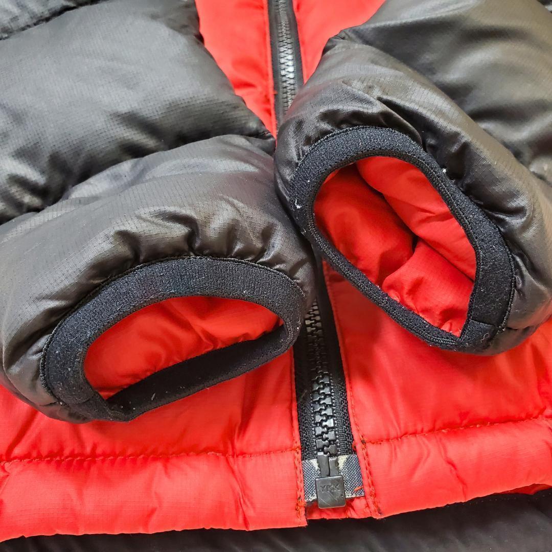 ⭐美品　ノースフェイス　アコンカグアフーディー ダウンジャケット　110　赤防寒