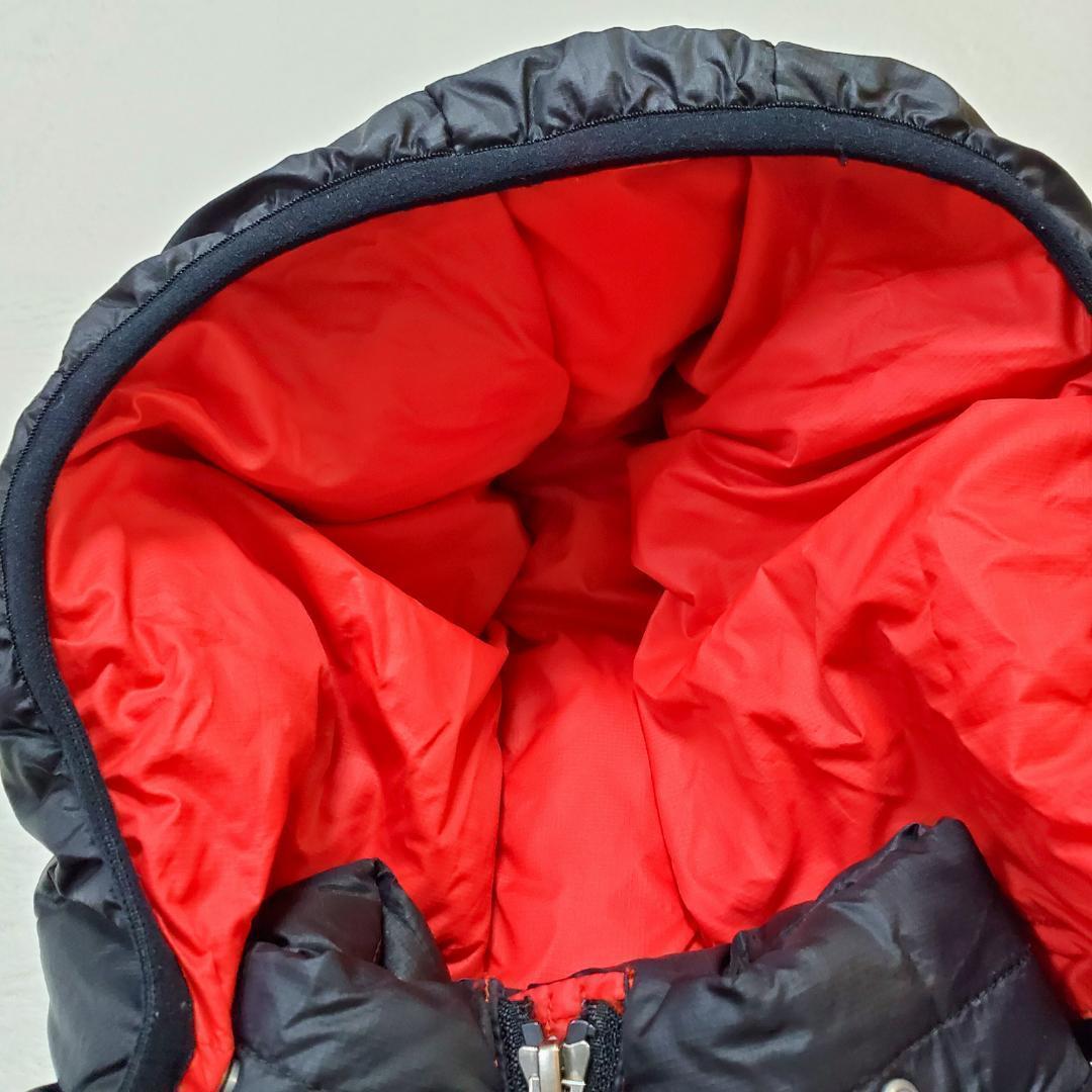 ⭐美品　ノースフェイス　アコンカグアフーディー ダウンジャケット　110　赤防寒
