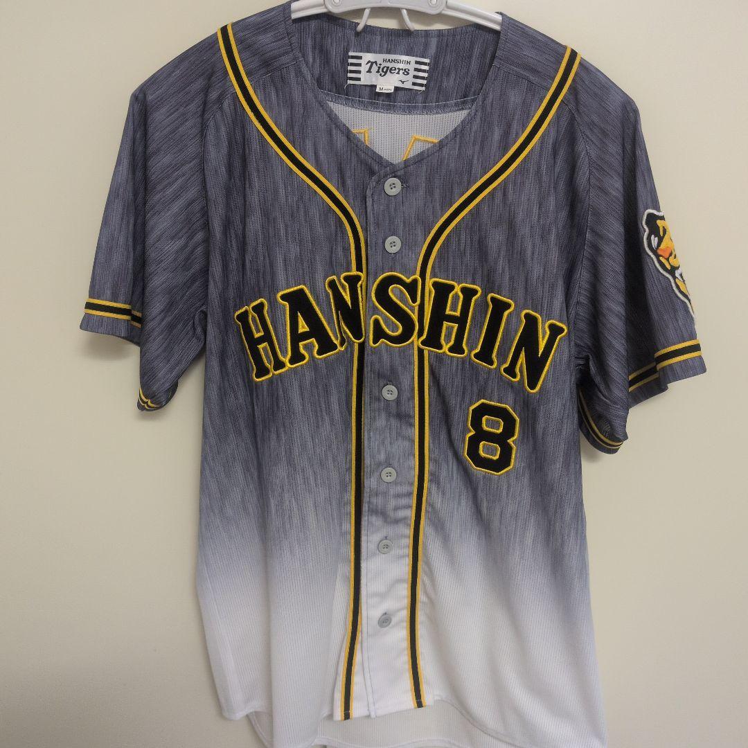 阪神タイガース 2021シーズン ビジター レプリカユニフォーム 佐藤輝明 M