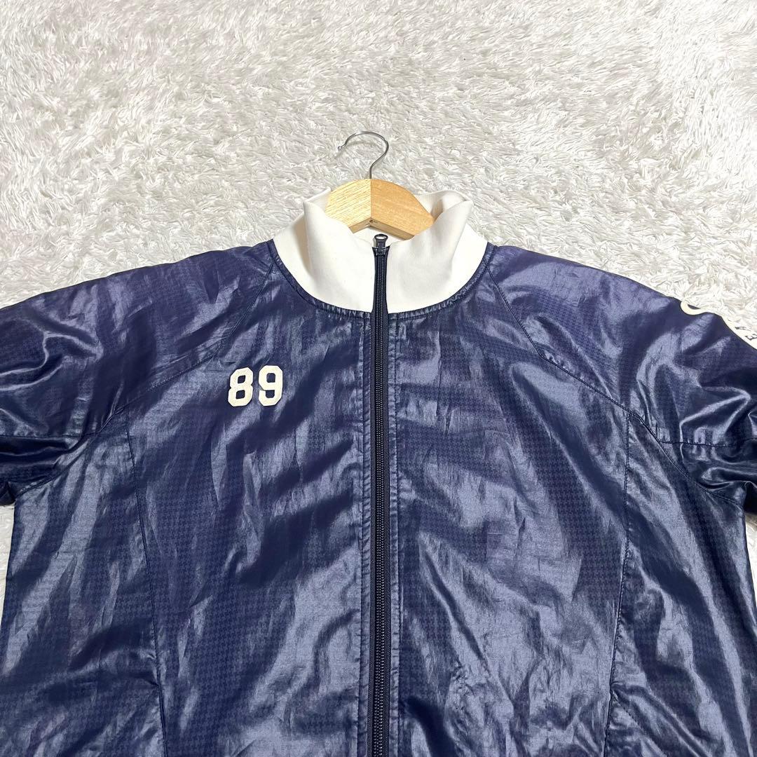 ✨入手困難✨パーリーゲイツ ナイロンジャケット 千鳥格子 ロゴ Lサイズ 蓄熱