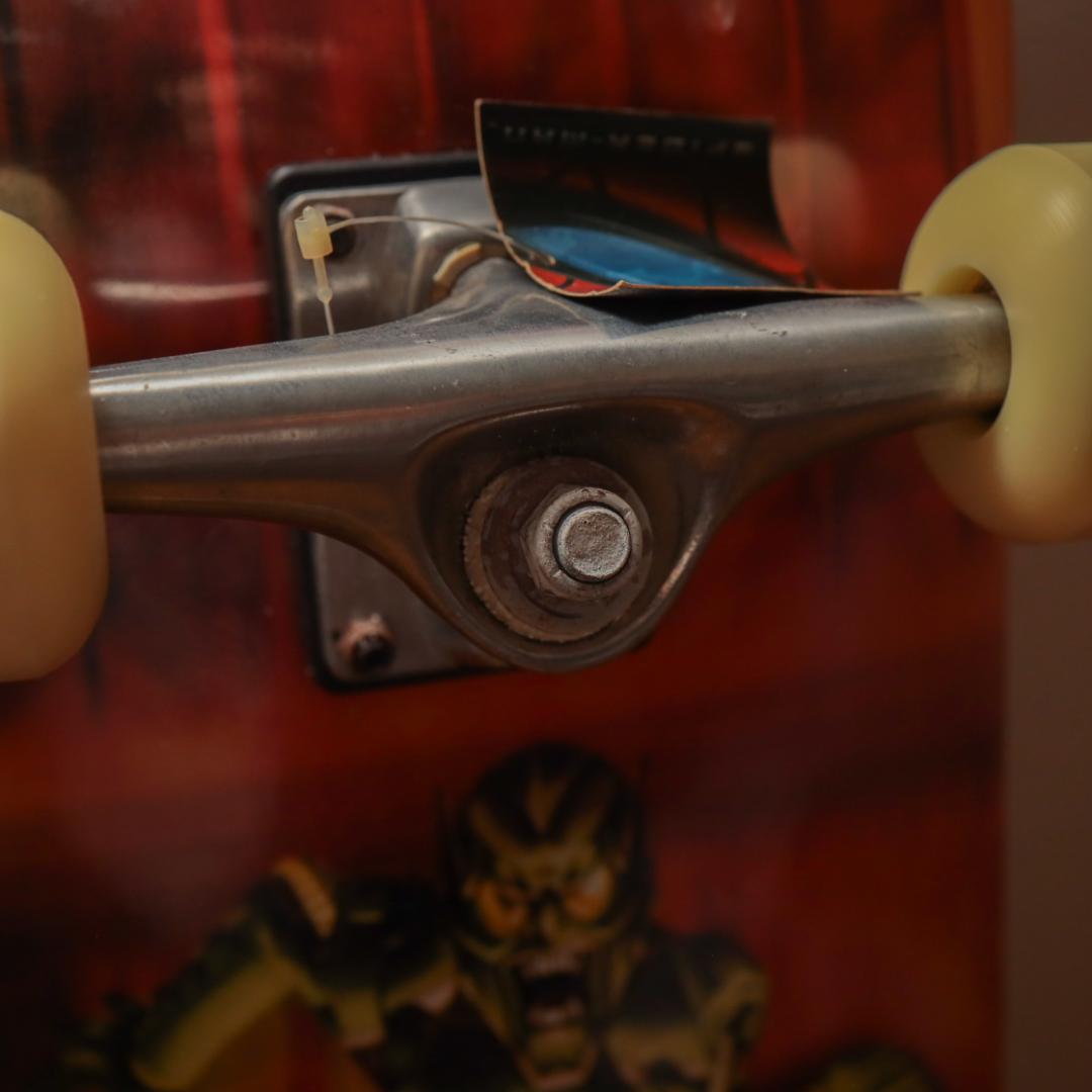 激レア！デッドストック Y2K スパイダーマン スケートボード グリーンゴブリン