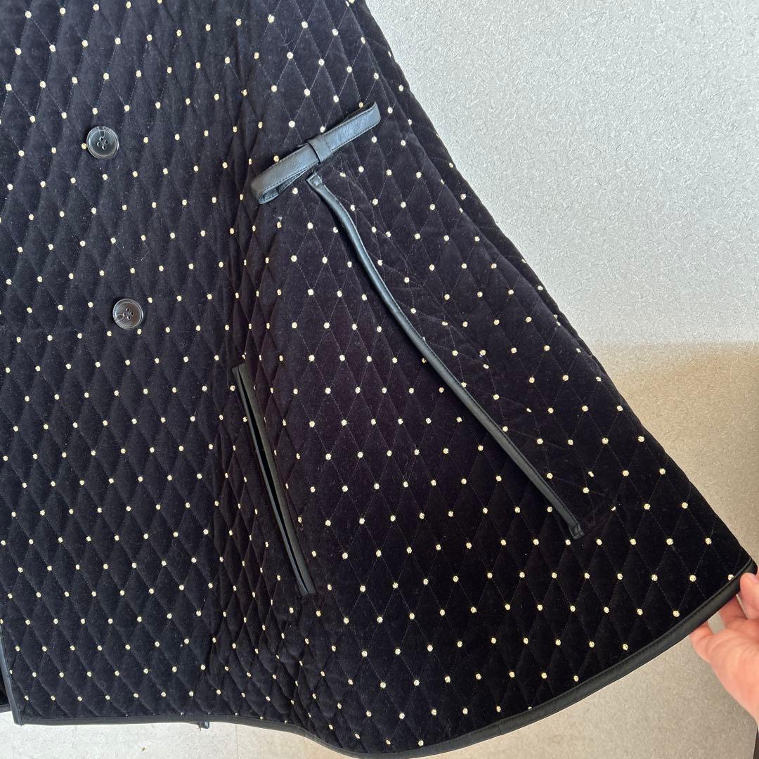 Bibiy. ビビィ ODETTE CAPE ドット柄 ポンチョ・ケープコート