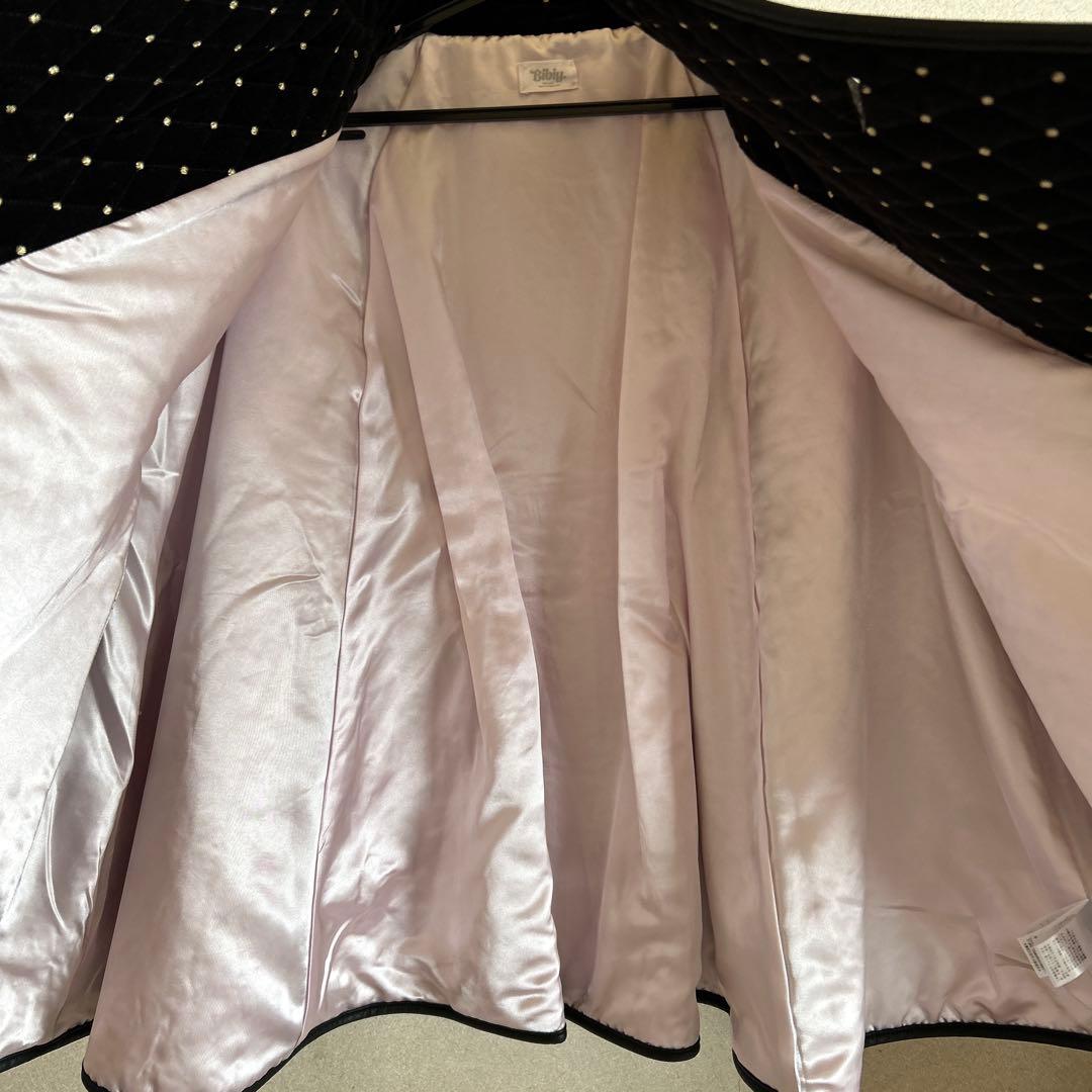 Bibiy. ビビィ ODETTE CAPE ドット柄 ポンチョ・ケープコート