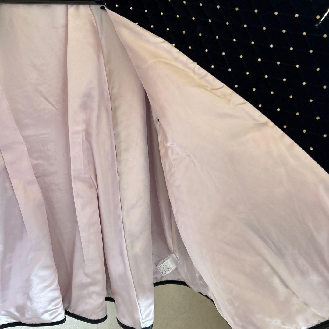 Bibiy. ビビィ ODETTE CAPE ドット柄 ポンチョ・ケープコート