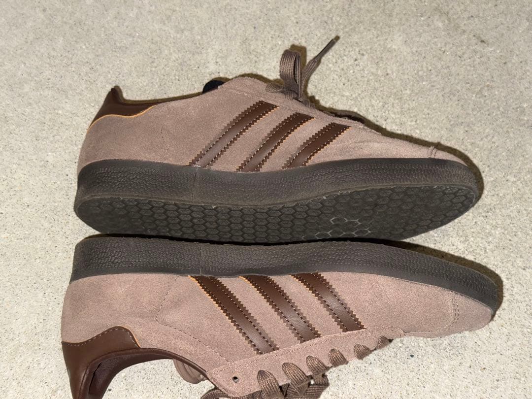 adidas GAZELLE ガゼル　茶色　スニーカー24㎝