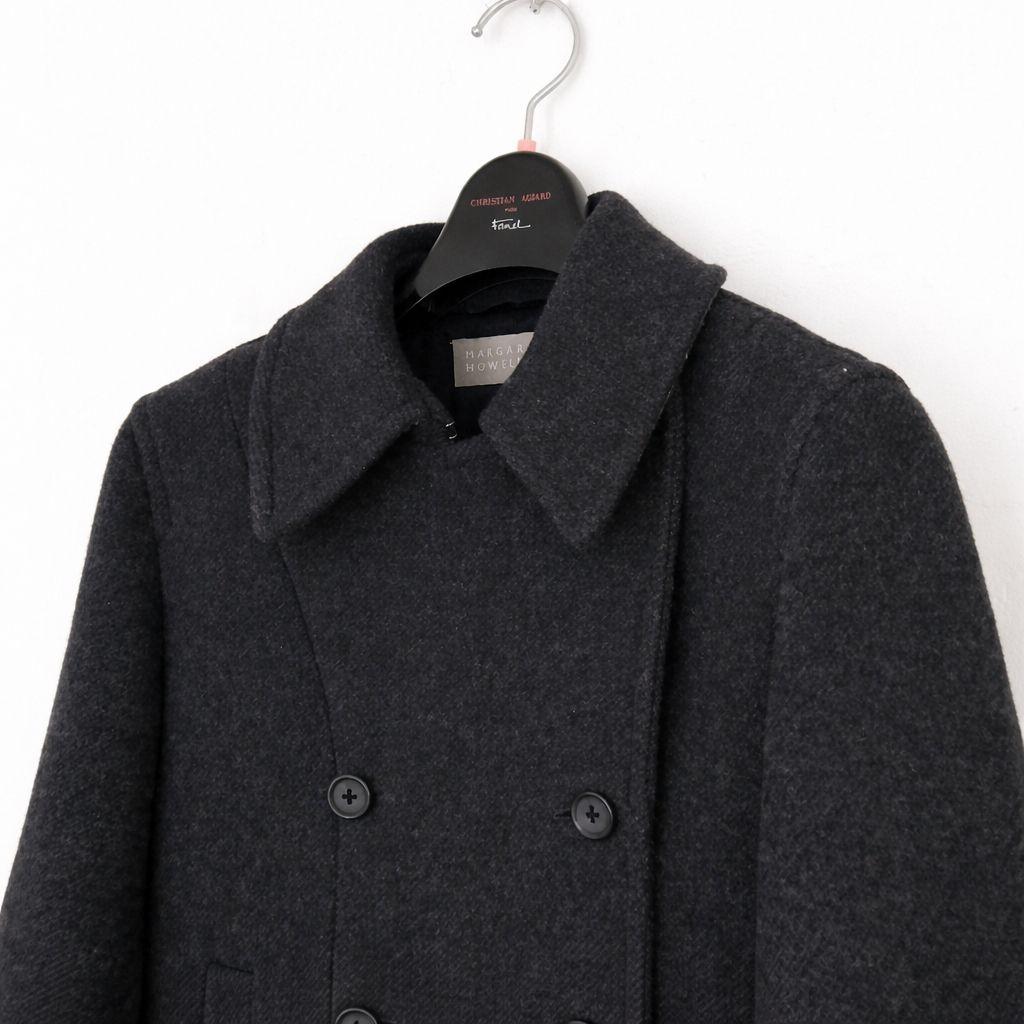 美品 MARGARET HOWELL ピーコート マーガレットハウエル コート
