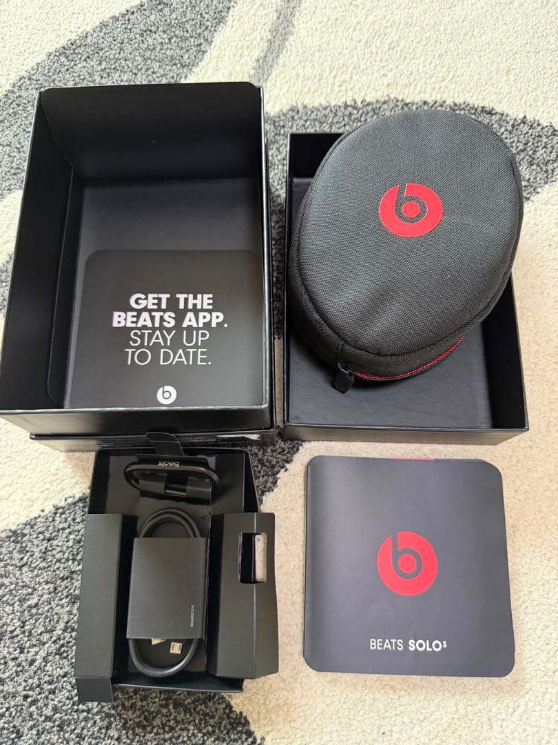 BEATS SOLO3 ワイヤレスヘッドホン レッド 特別版