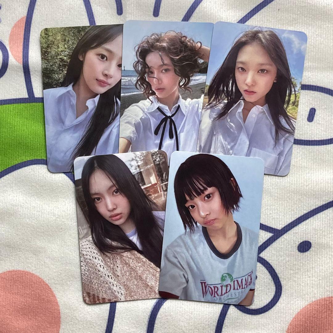 NewJeans 当選 how sweet 1週目 トレカ セット5枚