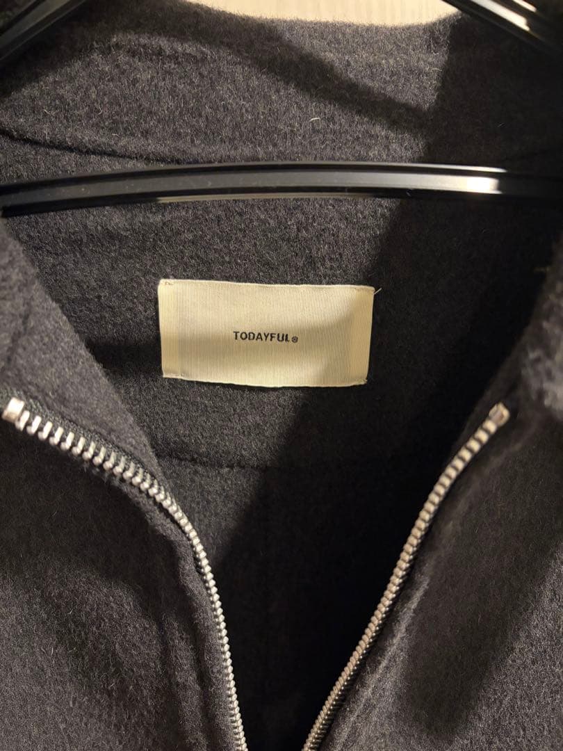 【TODAYFUL/トゥデイフル】ウールジップブルゾン/コート