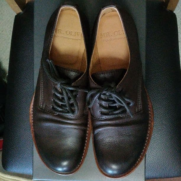 【値下げ】MR.OLIVE 本革ブーツ E.O.I  POSTMAN BOOTS