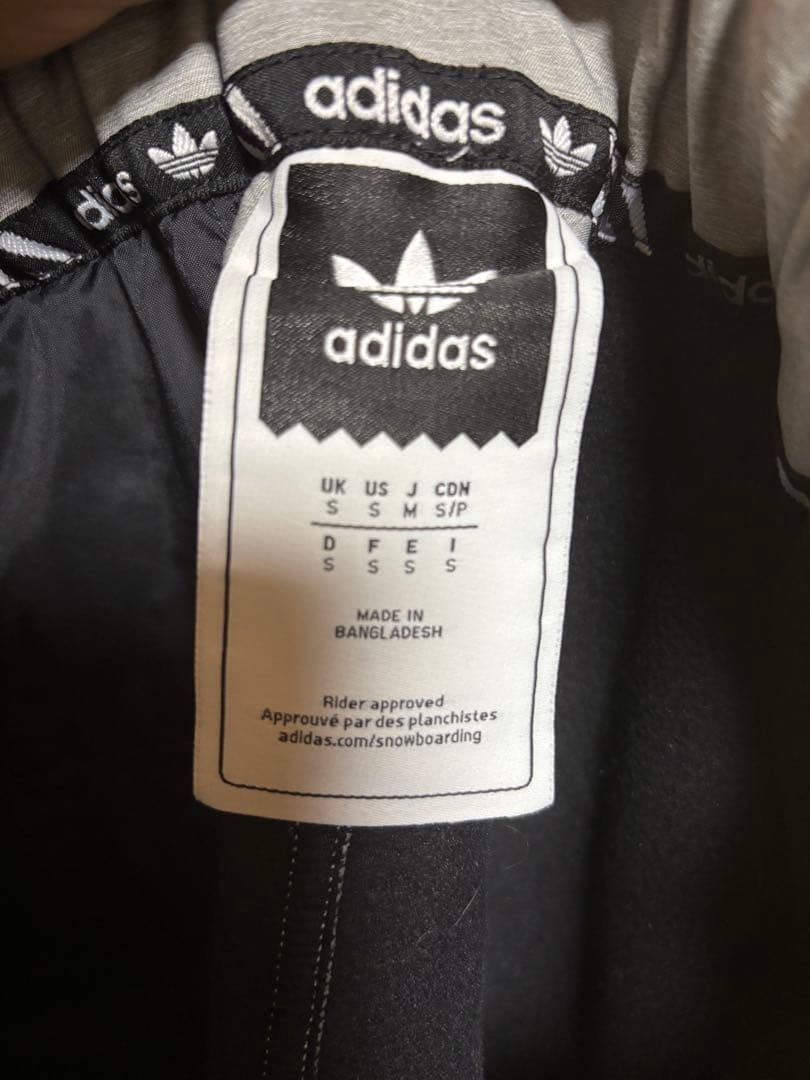 adidas スノーボードウェア Mサイズ グレー