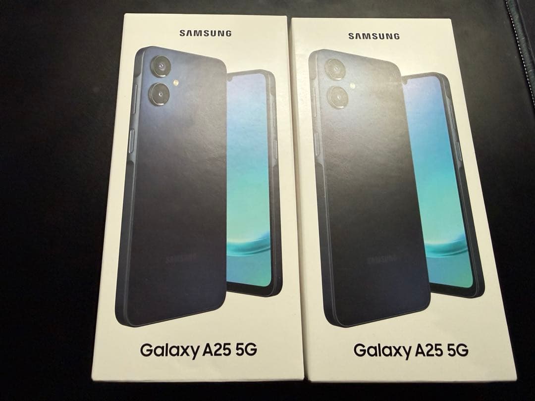 Galaxy A25 5G ブラック 通信確認のみ 2台