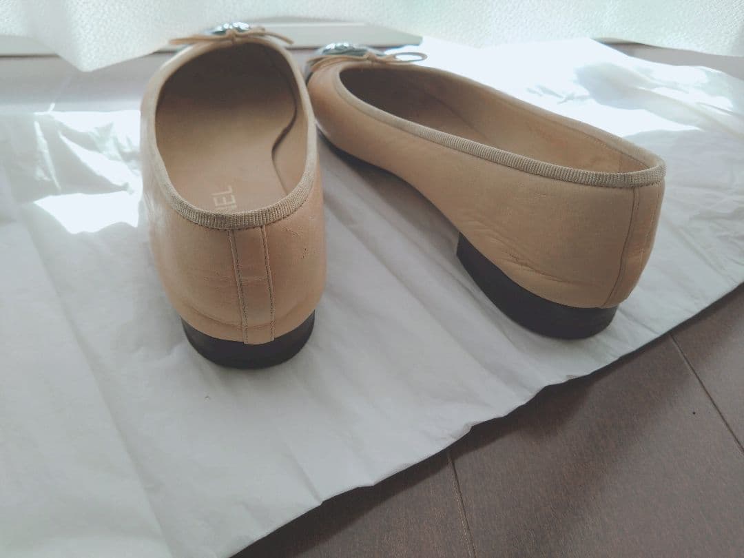 CHANEL バレエシューズ フラットシューズ シャネル バレリーナ 正規品