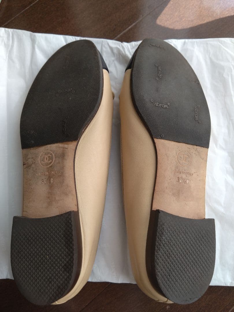 CHANEL バレエシューズ フラットシューズ シャネル バレリーナ 正規品