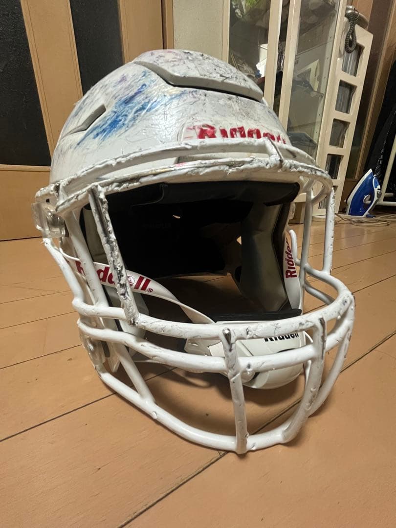 Riddell Speedflex ホワイトヘルメット Lサイズ