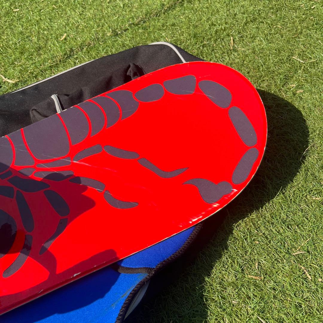 限界価格！スコーピオンスノーボードフルセット　ボード、ビンディング、靴、カバー