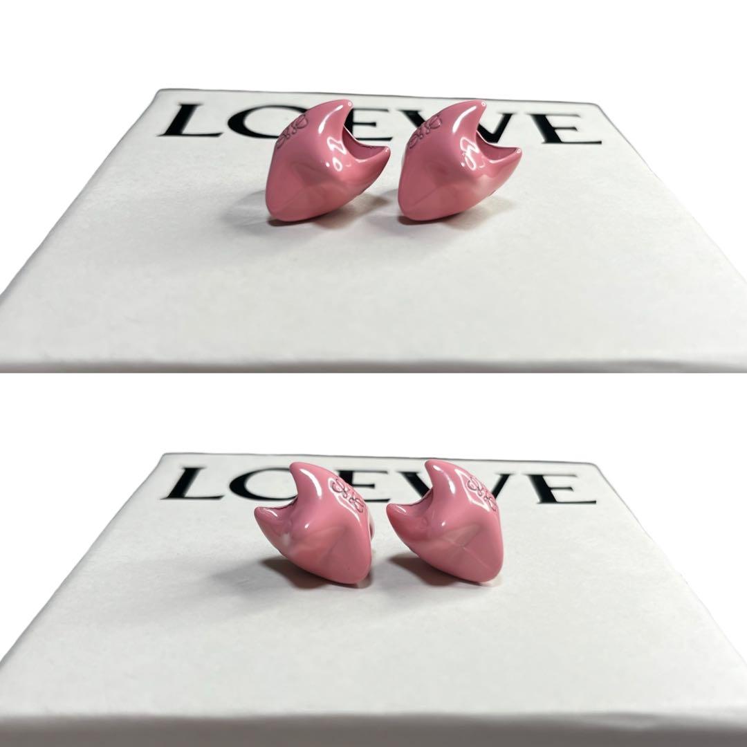 美品✨LOEWE ロエベ　チャーム　星　アナグラム　ピンク　ばら売り可