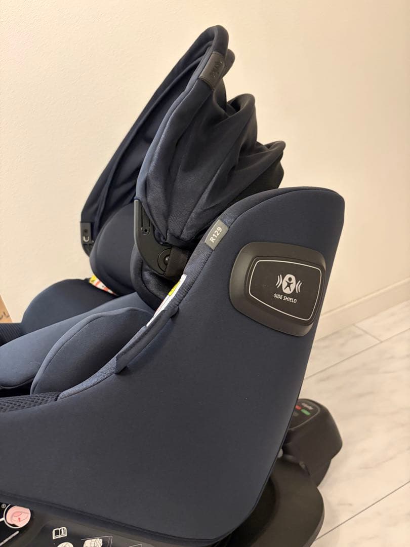 Aprica(アップリカ) チャイルドシート クルリラエックスプラス　ネイビー