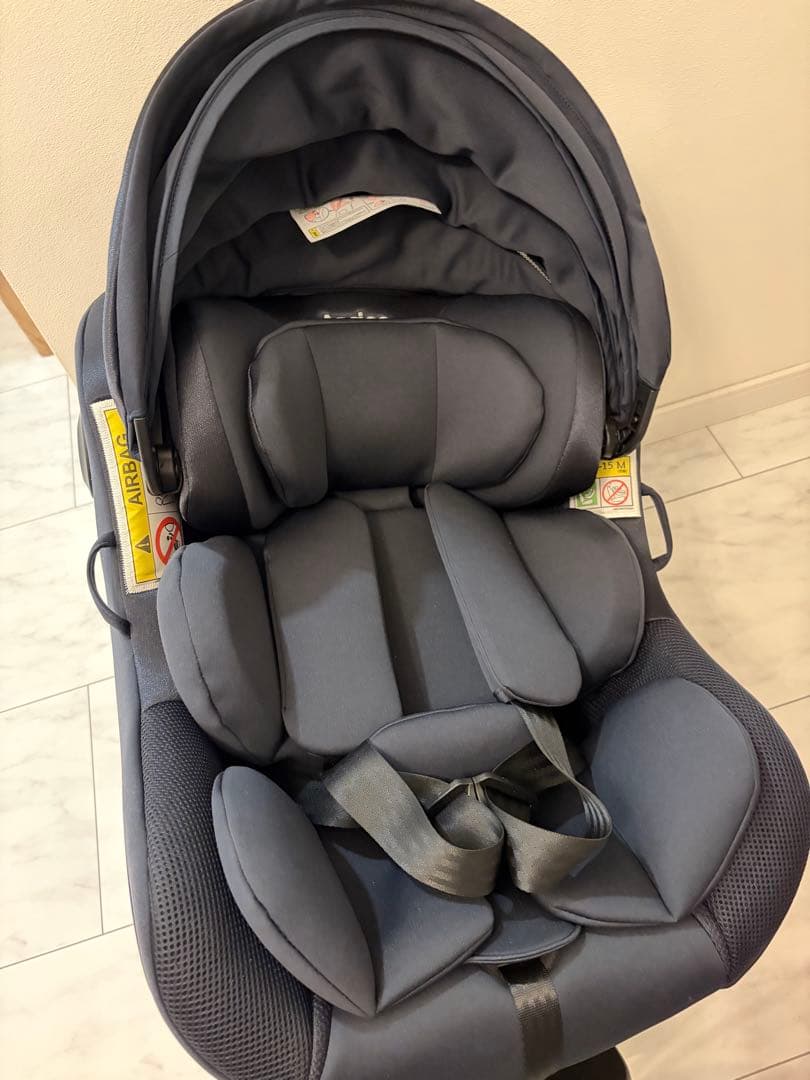 Aprica(アップリカ) チャイルドシート クルリラエックスプラス　ネイビー