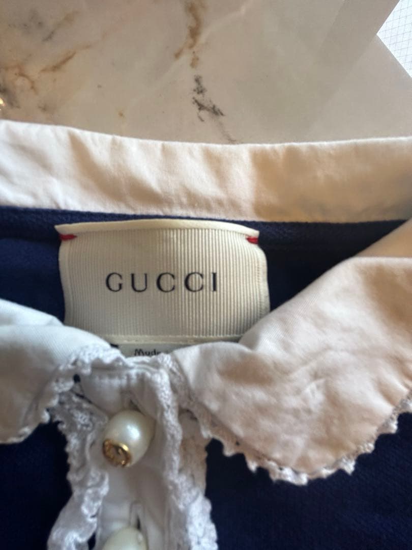 グッチ　ワンピース　キッズ　GGロゴ