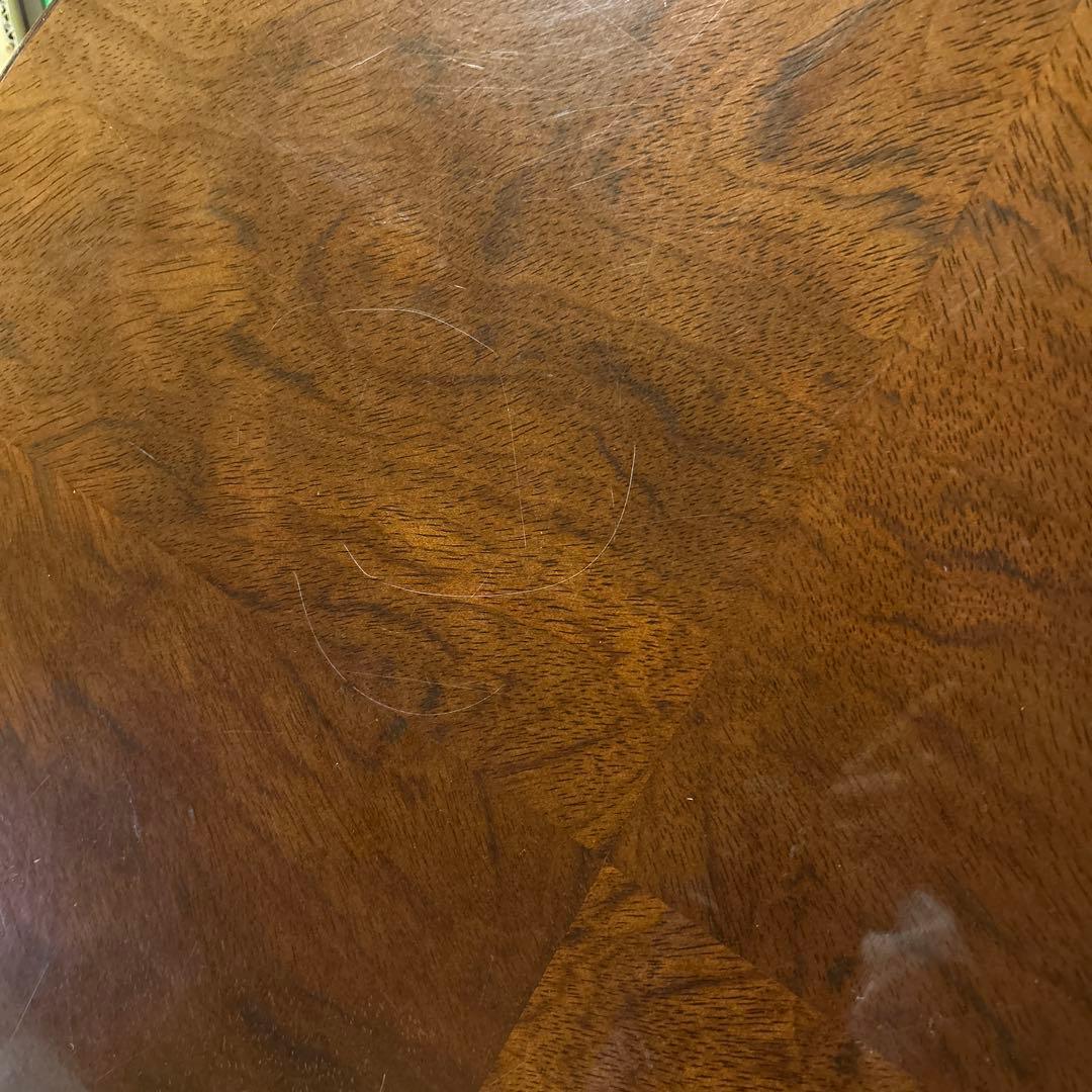 【昭和ヴィンテージ】高級家具ラウンドテーブル