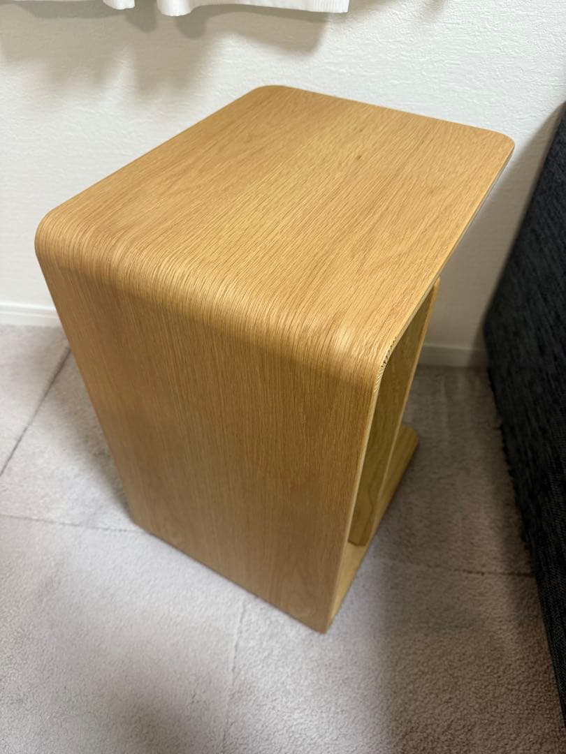 KEYUCAクワミサイドテーブル コの字型サイドテーブル