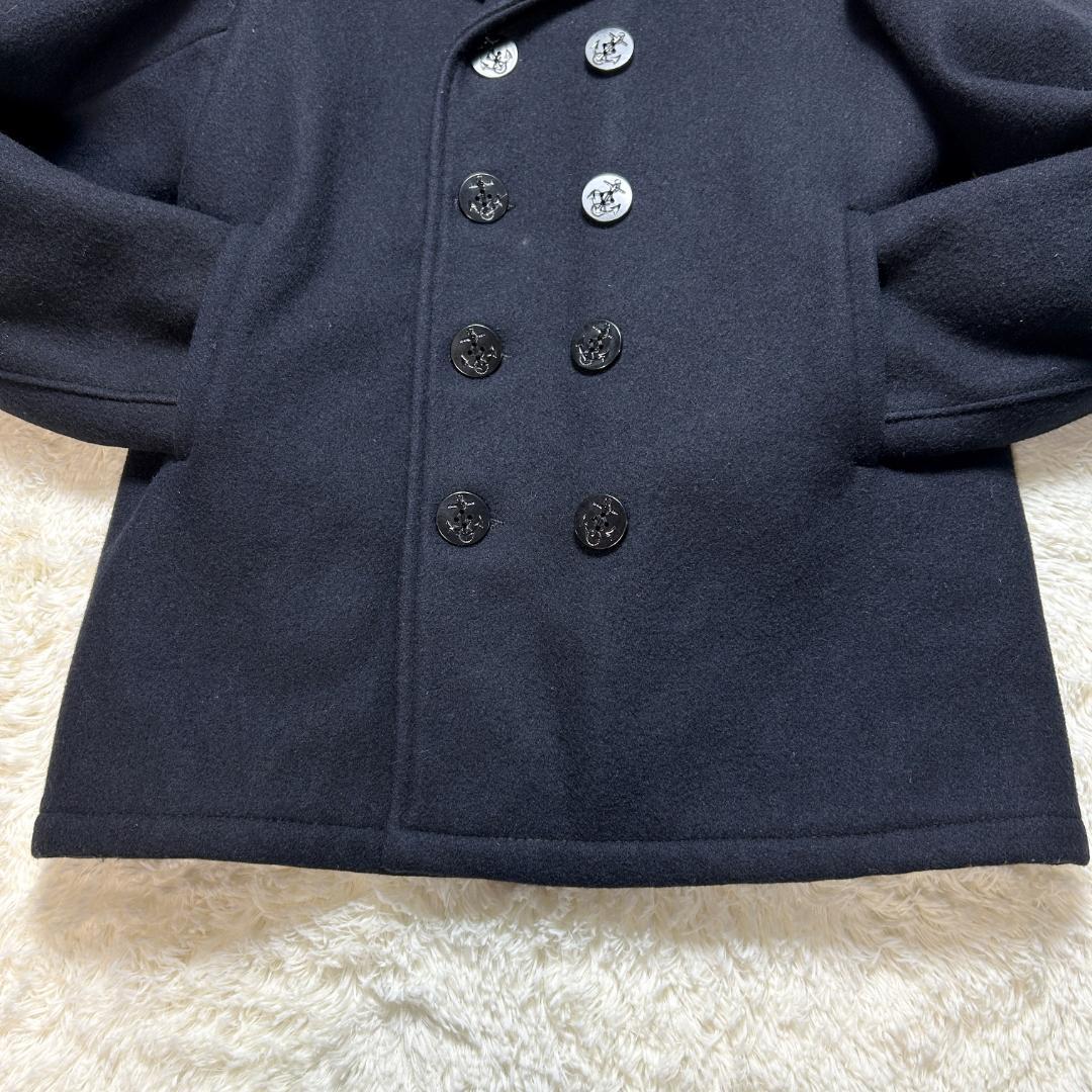 美品✨ショット 740N ピーコート キルティング ダブルボタン アメリカ製 M