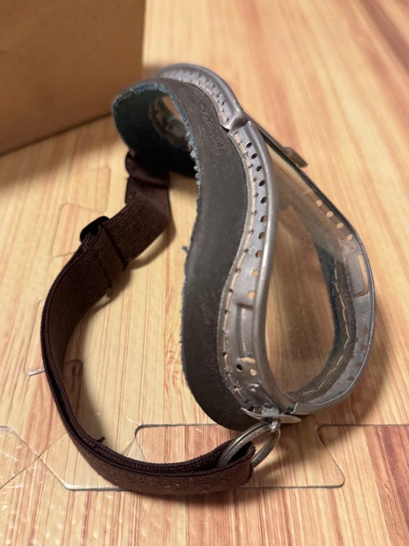 旧ソ連軍、戦車兵用ゴーグル、実物、未使用