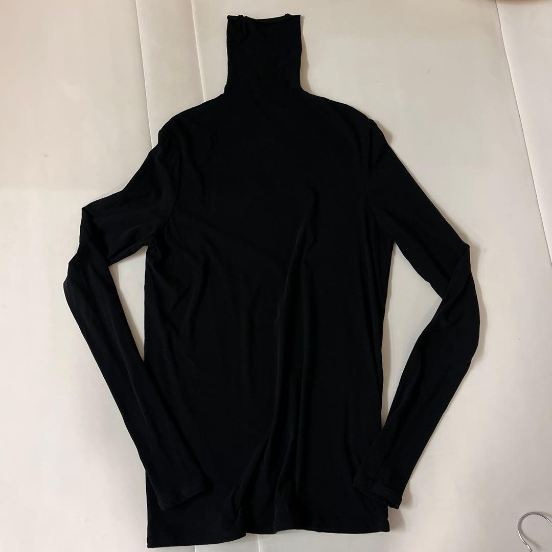 FIRO BIANCO UNO タートルカットソー 黒 38Mサイズ