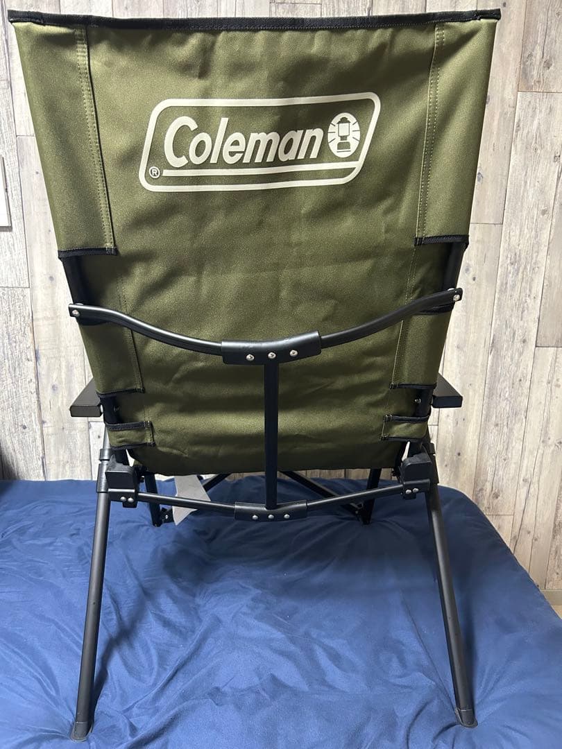 なみ 美品 コールマンColemanコールマン レイチェア オリーブ