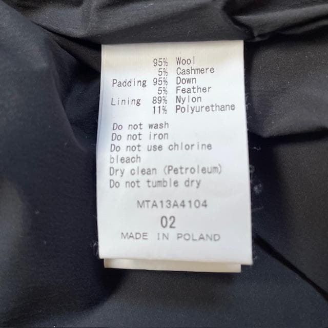 ★TATRAS ウールダウンベストUNICRNO 国内正規品★タトラス