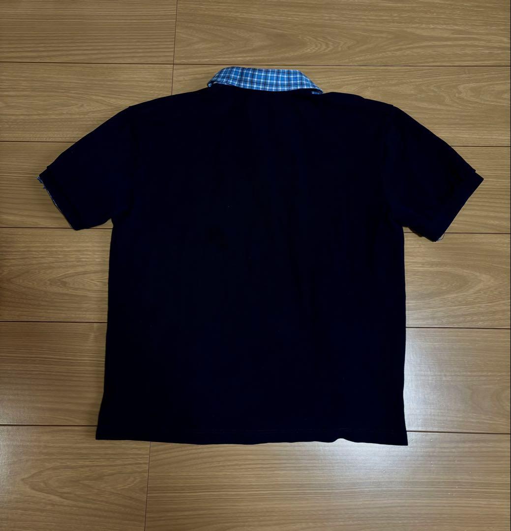 国内正規品 miumiu ミュウミュウ 半袖 ニット ポロシャツ レイヤード